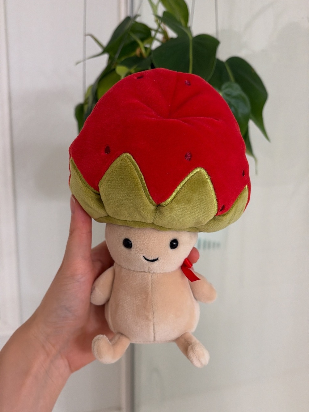🍄 Jellycat Fun-Guy Robbie Mushroom Plush — Retired / Discontinued